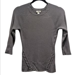 NY&Co Fitted Ribbed Sweater